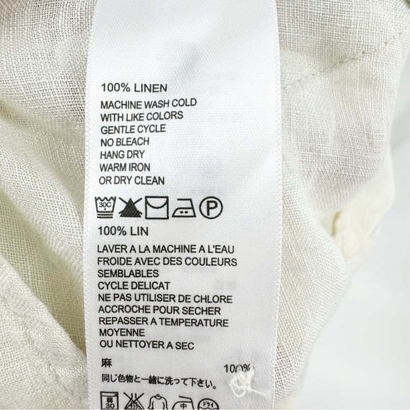 ✅ NWT TOMMY BAHAMA 100% LINEN OMBRE SLEEVELESS BUTTON FRONT DRESS SIZE SMALL - Picture 6 of 13